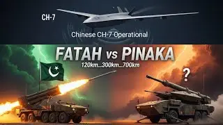 Fatah MLRS Success Pushes India Toward 300 km Pinaka | China Tests CH-7 Stealth UAV