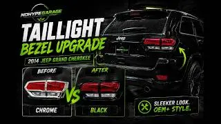 Jeep Grand Cherokee taillight removal & Bezels
