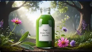 🌿 Sage Brain-Tonic Tea | Boost Memory, Focus & Mental Clarity Naturally 🧠🍵