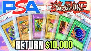 PSA GRADED MY LOB 1ST EDITION YUGIOH CARDS 🔥