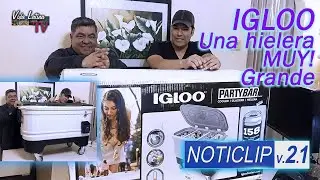 Hielera sobre ruedas  IGLOO - PARTY BAR - NOTICLIP V.2.1 |S05 E10| #cooler