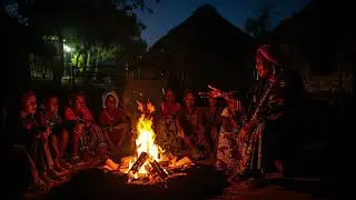 Why the Tortoise Shell Is Cracked | An African Folktale Under the Moon
