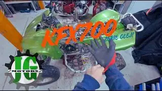 KFX 700 co zrala vela oleja = GO motora