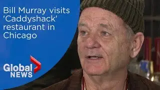 Bill Murray visits his 'Caddyshack' restaurant in Chicago