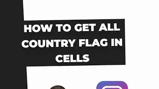How to get All Country Flag in Cells#education #learning #school #motivation #students