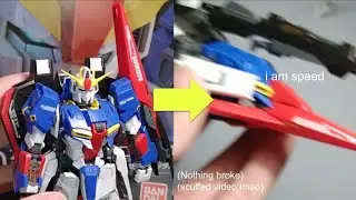 RG Zeta Gundam; how to effectively transform it without breaking anything-