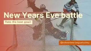 2025 last skate - good hockey! Rate best goal! #hockey #HockeyGoalie #beerleaguehockey