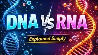 DNA vs RNA Explained Simply | Complete Biology Lecture