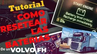 Como Resetear las Baterias de un VOLVO FH - TUTORIAL