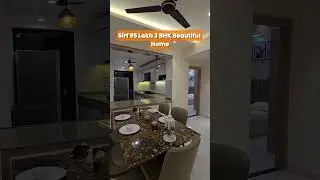 Sirf 95 Lakh 3 BHK Beautiful Home Eden garden 🏡 #flat #3bhk #shorts