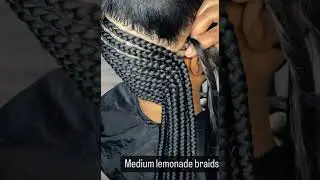 How to part a lemonade braids