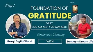 FOUNDATION OF GRATITUDE &ndash; DAY 1 🌱 Count Your Blessings 📱