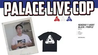 PALACE TRI FERG REVERSO FAIL!?! (Palace Summer 2018 Live Cop Manual Checkout)