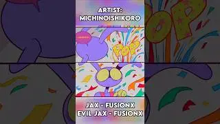 Jax makes a big mistake... #theamazingdigitalcircus #tadc #comicdub #fusionx