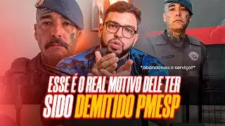 MAIS UM POLICIAL DEMITIDO (O DEMOLIDOR). ENTENDA O REAL MOTIVO | ANDRÉ COELHO