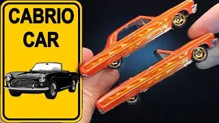 😱 From Hardtop to Convertible &mdash; I Turned a Hot Wheels &rsquo;64 Impala Into a Custom Convertible 🔥