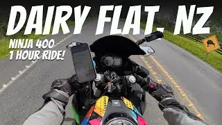 Yoshimura pure sound, Ninja 400 | Dairy Flat New Zealand long ride