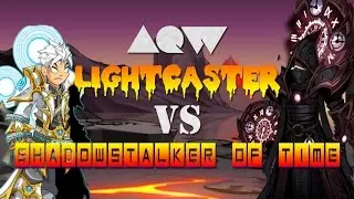 AQW - LightCaster Vs ShadowStalker of Time