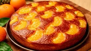 Пушистый мандариновый торт &ndash; простой и идеальный рецепт для дома