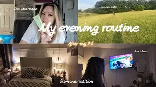 My evening routine after my 9-5! Summer edition #eveningroutinevlogs #vlog #summervlogs #9-5
