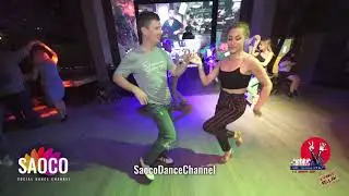Mihail Trofimchuk and Svetlana Levchenko Salsa Dancing at 3 Front Relax in Rest & Bar SARAY 05.08.19
