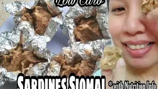 Low Carb LC Sardines Siomai Keto Recipe with Macros LCIF Philippines Assoc | Misis B's Cube
