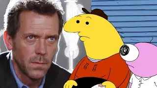 Dr House in smiling friends