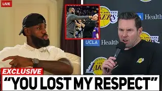 LeBron James GOES OFF As Lakers Coach CROSSES LINE With Bronny!
