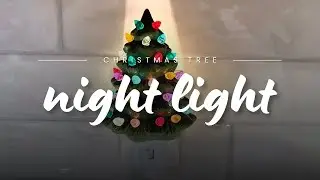 Vintage Christmas Charm in a Night Light! 🎄✨
