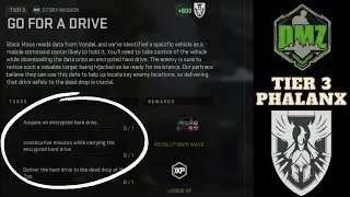 Go For a Drive (SOLO) Tier 3 Phalanx Story Mission DMZ Warzone 2.0
