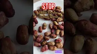 Don't Throw Jamun Seed Make Powder for #diabetes #viral #food #health #ytshorts #yt #sugar #trending