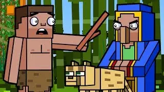 Jungle Temple & Ocelot | Block Squad (Minecraft Animation)