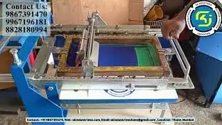 Flat A4 Size  Screen Printing Machine