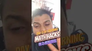 Math Shortcuts! Day -2 #mathtrick #maths #shortcuts #hacks #shortcuts