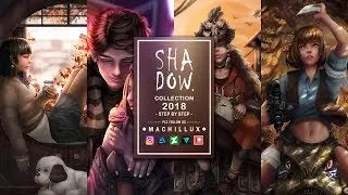 Shadow Collection 2018 - Step by step digital art