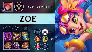 Zoe Support vs Blitzcrank - KR Diamond Patch 26.02