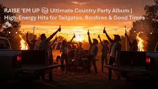 RAISE 'EM UP 🍻 Ultimate Country Party Album | High-Energy Hits for Tailgates, Bonfires & Good Times