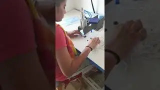 Face mask ear loop welding machines