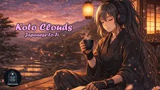 Koto Clouds 🏔️ Japanese Lo-Fi Mix [Study, Relax, Focus]