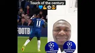 #UCLNights. Such a phenomenal touch of #gittens. #championsleague #chelseafc