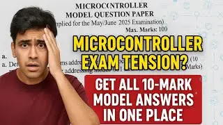 Struggling with VTU Microcontroller? These 10-Mark Answers Will Save You in Exams!