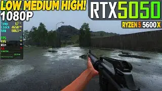Arma Reforger RTX 5050 - 1080p Low, Medium, High,