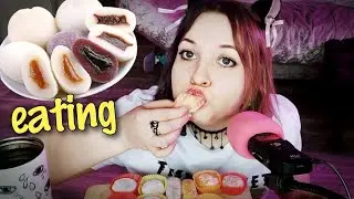 АСМР итинг МОЧИ / МОТИ 🍡 сравнение дорого и дешевого MOCHI шепот и мукбанг ASMR eating | mukbang
