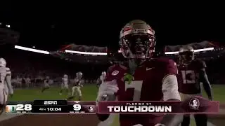 Seminole Moment: Tommy Castellanos's 8-Yard TD Pass to Lawayne McCoy vs. Miami (2025)