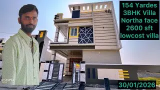 VideNO:317// Luxury Duplex Vill sale IN Hyderabad// New Property sale 3BHK Villa// House for sale//
