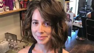 Nicole donated her hair to the Children Cancer foundation!