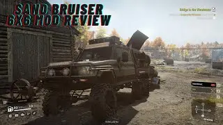 SnowRunner Mod Review | SAND BRUISER - ULTIMATE 6X6 RECOVERY VEHICLE?!