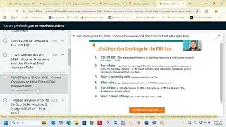 ClinEssentials All Access + LIVE Clinical Trial Manager Training Course Behind The Scenes