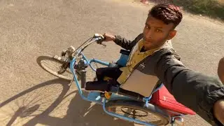 handicap battery vlogs || tricycle ki battery Kitni Chalti Hai mini vlogs 