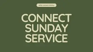 English Sunday Service January 25th Live Worship Service